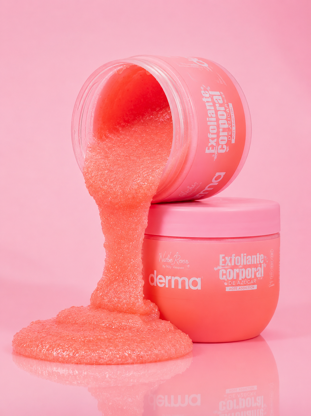 EXFOLIANTE DERMA ROSE ADDICTION NUBE ROSA 360G