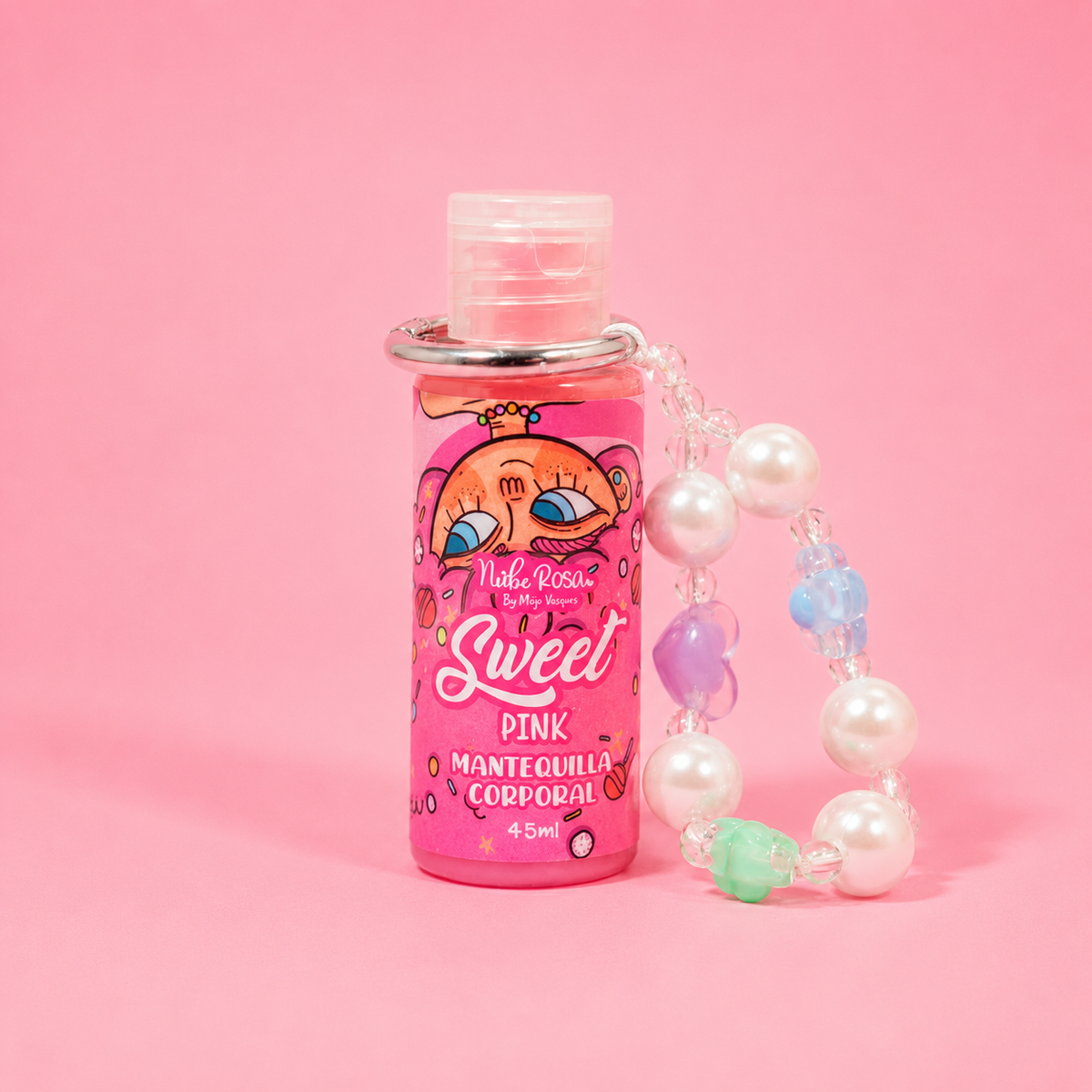 LLAVERO MANTEQUILLA CORPORAL SWEET PINK NUBE ROSA