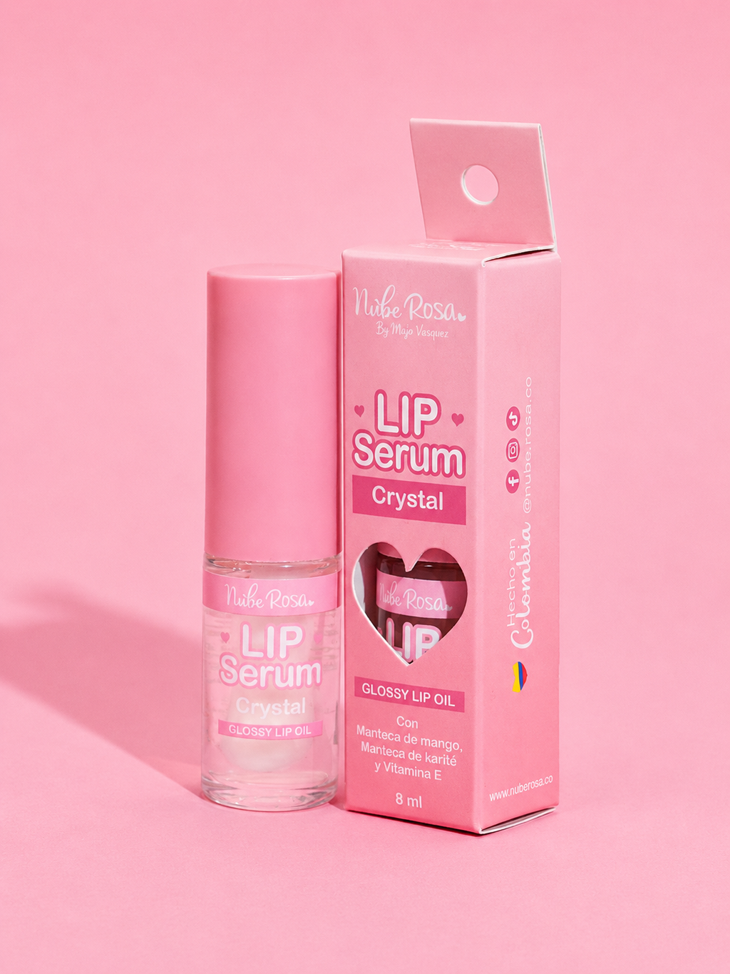 LIP SERUM OIL CARAMEL NUBE ROSA