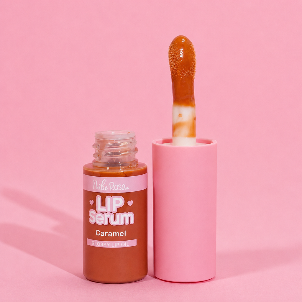 LIP SERUM OIL CARAMEL NUBE ROSA