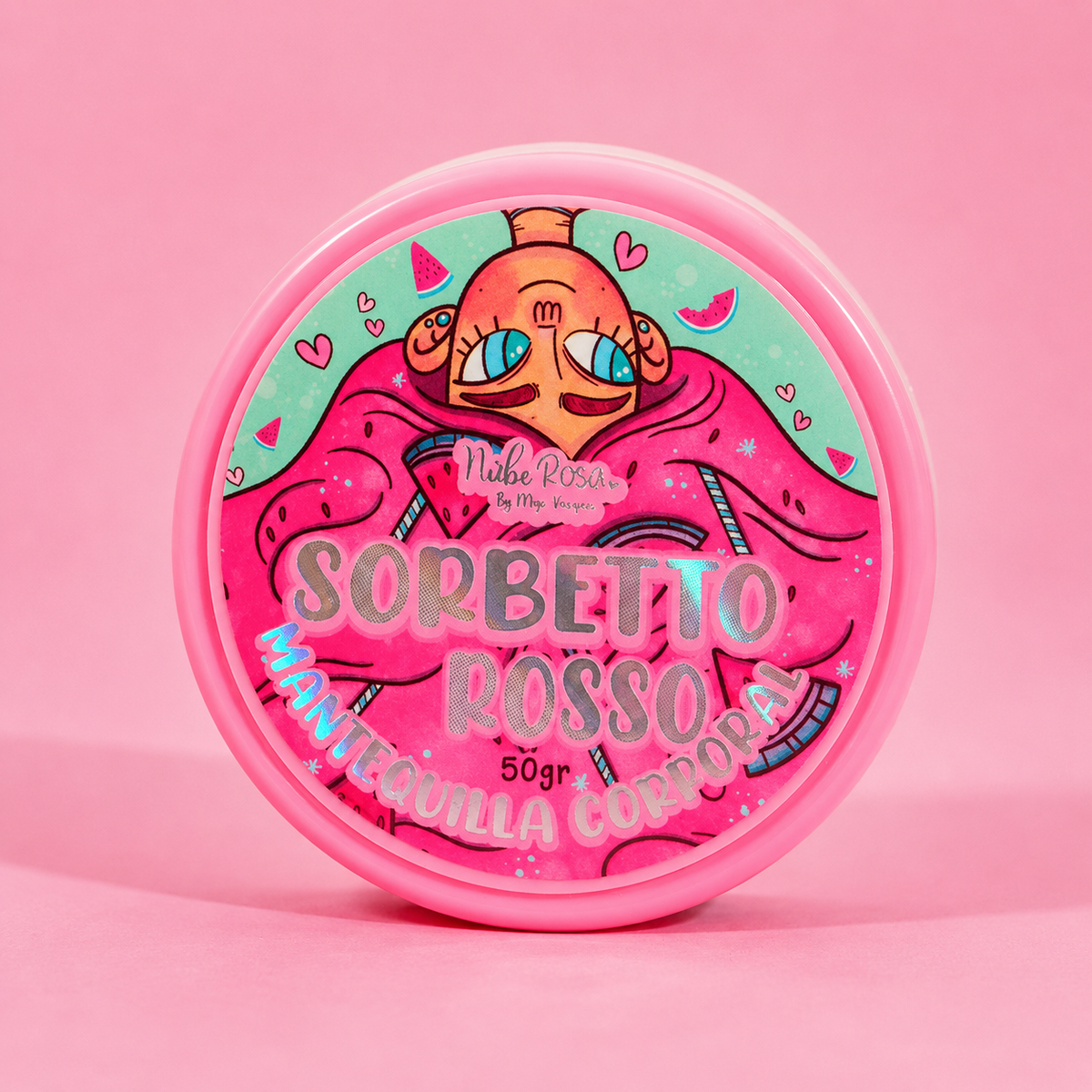 MINI MANTEQUILLA SORBETTO ROSSO NUBE ROSA 50G