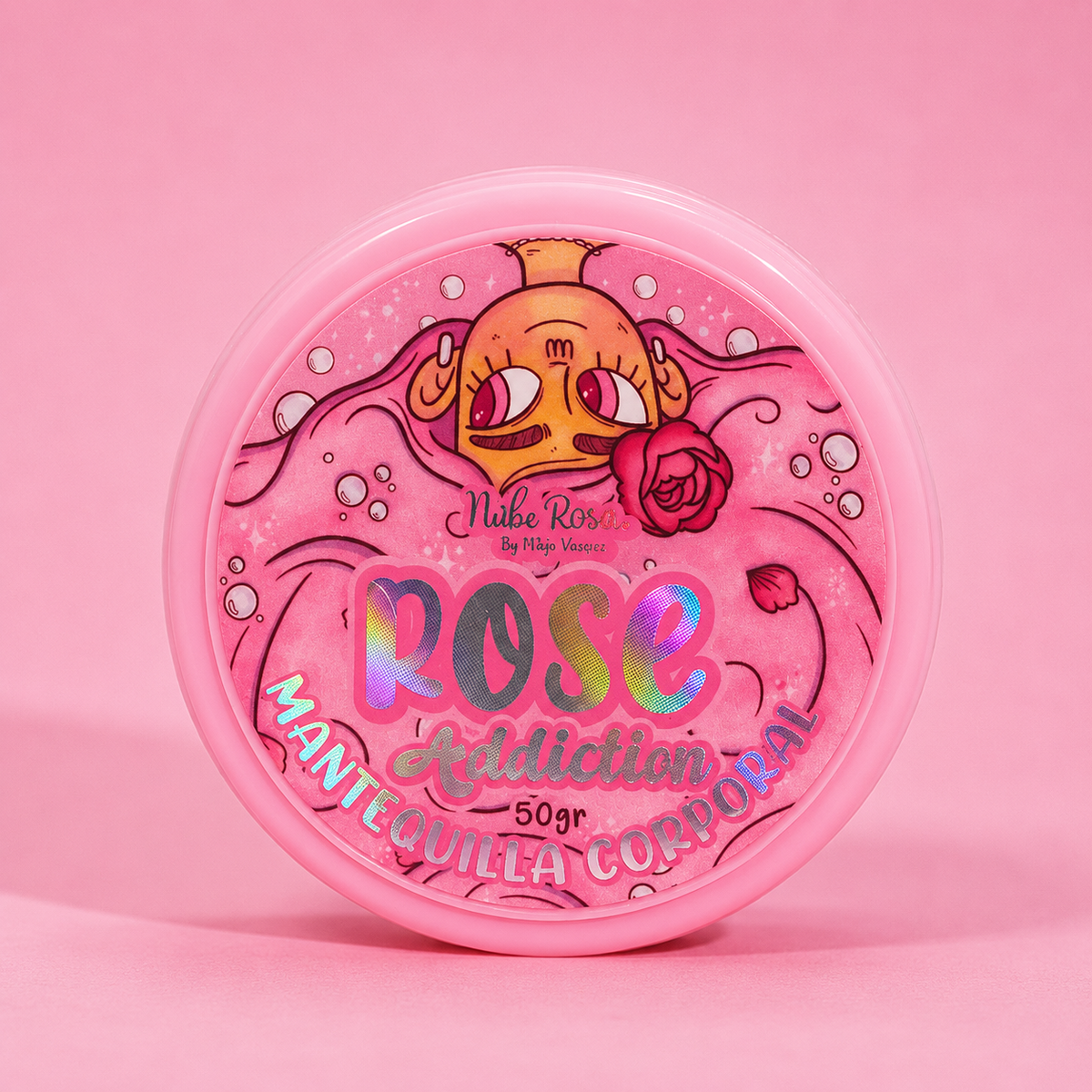 MINI MANTEQUILLA CORPORAL ROSE ADDICTION 50G