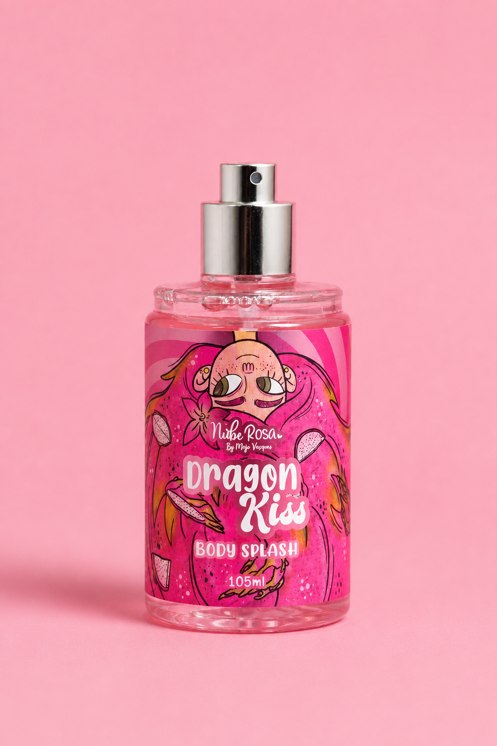 BODY SPLASH DRAGON KISS NUBE ROSA 105ML