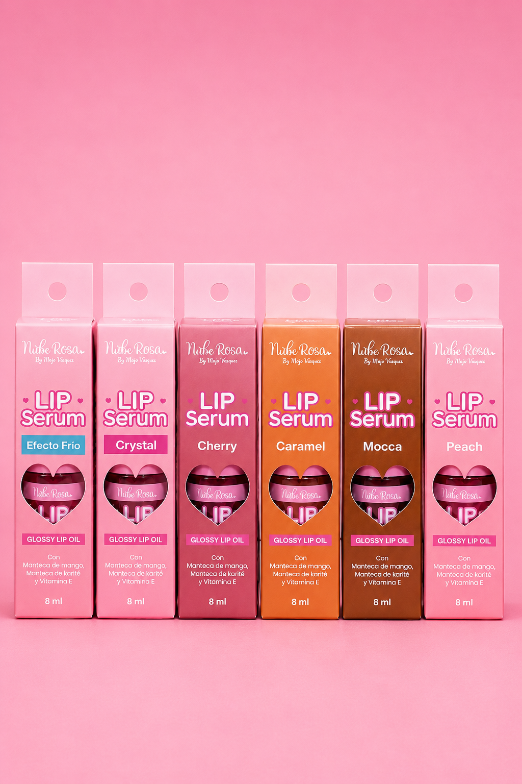 LIP SERUM OIL CHERRY NUBE ROSA